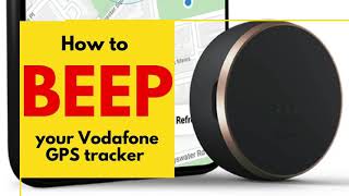 Vodafone Curve smart GPS tracker  BEEP your Pet trackerlocator easily [upl. by Oriel]