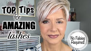 BEST Mascara Tips  Make Your Lashes Look Amazing [upl. by Ailedroc]