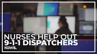 Clackamas County nurses assist in taking lowlevel 911 calls [upl. by Zippora113]