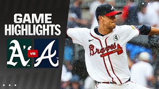 As vs Braves Game Highlights 6224  MLB Highlights [upl. by Narton]