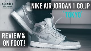 Nike Air Jordan 1 CoJP Tokyo Review  On Foot [upl. by Ramah]