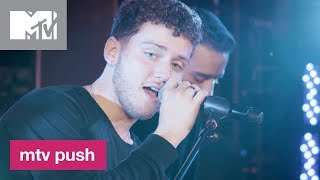 Bazzi Performs ‘Mine’ 🎤 Live Performance  MTV Push [upl. by Manvell]