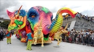 Carnaval de Negros y Blancos en Colombia [upl. by Ming]