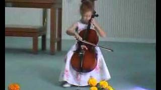 Anneke Van Der Laan plays French Folk Song on Cello [upl. by Nuawad831]