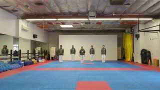 TeamM Taekwondo 2PM  Without You Freestyle Poomsae Training [upl. by Hedi825]