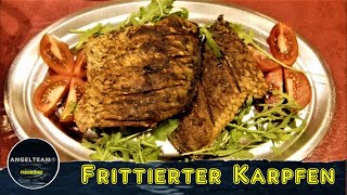 Frittierter Karpfen  einfach in der Pfanne zubereiten für die Fischküche Catch and Cook [upl. by Eadnus]