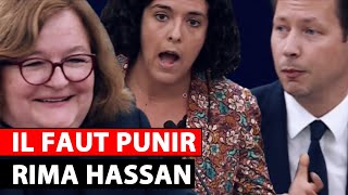 Il faut punir RIMA HASSAN  Demande Nathalie Loiseau au Parlement Européen [upl. by Docilu]