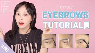 Eyebrows Tutorial 101 for Beginners  How to Shape Eyebrows amp How to Fill Brows  Teen Beauty Bible [upl. by Ellehcyt]