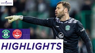 Hibernian 20 Aberdeen  Goalkeeper Marshall The Hero In Hibs Win  cinch Premiership [upl. by Hawkins]