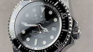 Rolex SeaDweller Deepsea 116660 Rolex Watch Review [upl. by Thompson508]