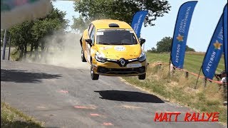 Rallye du Rouergue 2017 HD Show BIG Jump amp 360° [upl. by Iatnohs378]