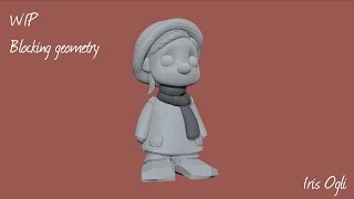 Zbrush Tutorial  Sculpting character [upl. by Aicilla]