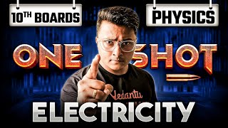 Electricity Class 10 in One Shot  Class 10 Physics Chapter 11  Abhishek Sir [upl. by Frayda643]