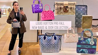 Louis Vuitton PreFall MonoGlam Collection amp Dior Fall  New Bags Shoes  Luxury Shopping [upl. by Naesed121]