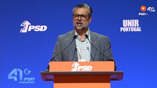 Intervenção de Cristóvão Norte no 41º Congresso Nacional do PSD [upl. by Lifton]