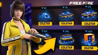 COMO RESGATAR CÓDIGO DE DIAMANTES NO FREE FIRE [upl. by Rabbaj]