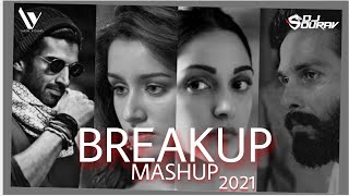 Breakup Mashup 2021  Dj Sourav X Yash Visual  Breakup [upl. by Atalya185]