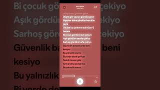 Yener Çevik  Hüznü Hecem  Lyrics  spotify keşfet tiktok [upl. by Nautna]