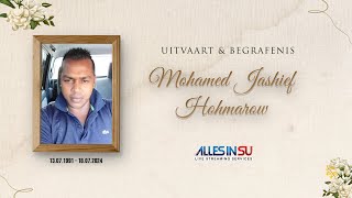 Live Streaming Uitvaart amp Begrafenis Mohamed Jashief Hohmarow ☪ [upl. by Riegel]