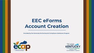 EEC eForms Account Creation [upl. by Nnyltak524]