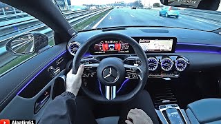 The New Mercedes CLA 2024 Test Drive [upl. by Yellhsa826]