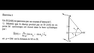 Electromagnétisme dans le vide SMPSMPCS3 darijaloi biot et savart [upl. by Sitarski733]