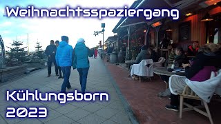 Kühlungsborn  Weihnachtsspaziergang 2023 [upl. by Jermayne]