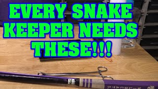 Snake tools you MUST have If you want to BREED you need THESE [upl. by Greenleaf]