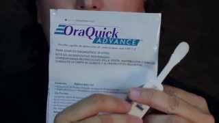 Oraquick HIV Home Test Kit United Kingdom [upl. by Odrarebe]