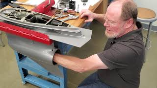 Volvo Penta SX lower Unit Disassembly Procedures Part 1 [upl. by Kcirddet706]