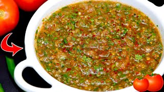 टमाटर से इस तरह चटनी बनायेंगे तो सब सब्जी खाना तो भूल ही जायेंगे😋Tomato ChutneyEasy Chutney Recipe [upl. by Jamieson]