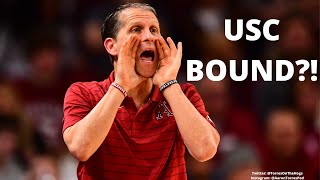 Is Arkansas coach Eric Musselman a CANDIDATE FOR THE USC HEAD COACHING JOB [upl. by Sivehc]