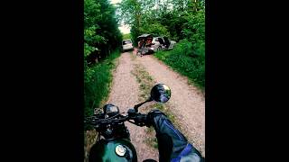 НЕ в то время НЕ в том месте😨🤦‍♂️ дваколеса motovlog moto biker yamaha scrambler custom [upl. by Jelsma]