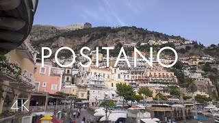 Positano  Italy  Walking Tour  4K [upl. by Anerys]