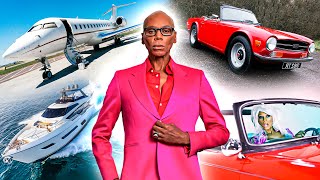 RuPauls Lifestyle 2022  Net Worth Fortune Car Collection Mansion [upl. by Leon]