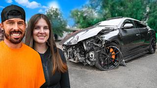 I BOUGHT A WRECKED LAMBORGHINI URUS FOR MY GIRLFRIEND [upl. by Guenevere168]