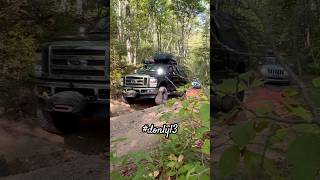 4x2 vs 4x4 uphill on a washout donlyl3 offroad overlanding [upl. by Georgeanne]