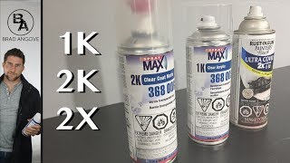 The difference between 1K 2K and 2X clear coat [upl. by Nerte]