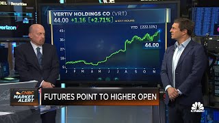 Cramer’s Mad Dash Vertiv Holdings Co [upl. by Aremmat98]