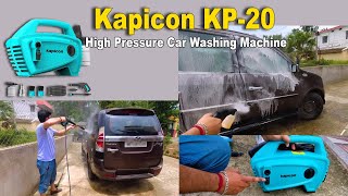 Kapicon KP20 High Pressure Washer  Unboxing amp Test Of Kapicon KP20  Best Pressure Washer [upl. by Licec]