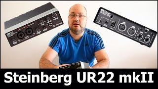 Steinberg UR22 mkII Português  Interface de Áudio [upl. by Alleroif952]