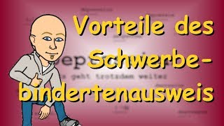 Deine Rechte mit dem Schwerbehindertenausweis  Rechtliches [upl. by Conny636]