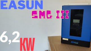 EaSun SMG III 62KW model na 2024 szybki Test hybrydy oraz nie planowany test zwarcia 230V 🔥🔥🔥 [upl. by Yuk874]