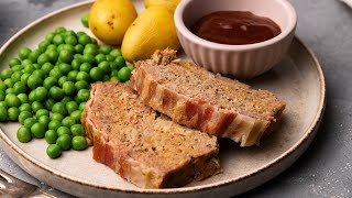 GlutenFree Meatloaf With Oatmeal Recipe [upl. by Rattray34]