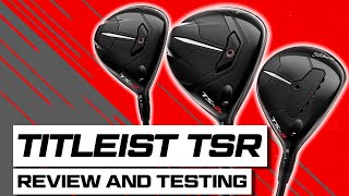 NEW Titleist TSR Fairway Woods Testing and Review [upl. by Yelda]