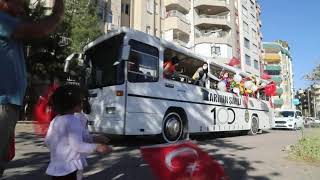 Şanlıurfa’da ’23 Nisan Sanat Otobüsü’ Çocukların Mutluluğu Oldu [upl. by Yrrol]