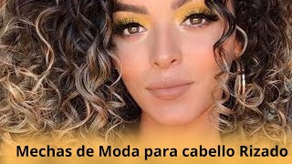 Cabellos Rizados en Tendencia 2024 Mechas Luces Curlyage las mechas balayage para pelo rizado [upl. by Isolt]