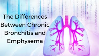 Topic  Difference between Chronic Bronchitis and Emphysema Subject Pathology [upl. by Lyndsie]