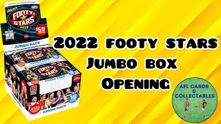 2022 Footy Stars Jumbo Box Opening aflcards afl footystars football footy [upl. by Antoinetta]