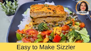 Easy To make Sizzler  ઝટપટ બની જાય એવું સિઝલર્  सिजलर JignaGosar [upl. by Alard]